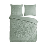 Pure dekbedovertrek Elegance - light sage - microvezel