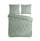 Pure dekbedovertrek Elegance - light sage - microvezel