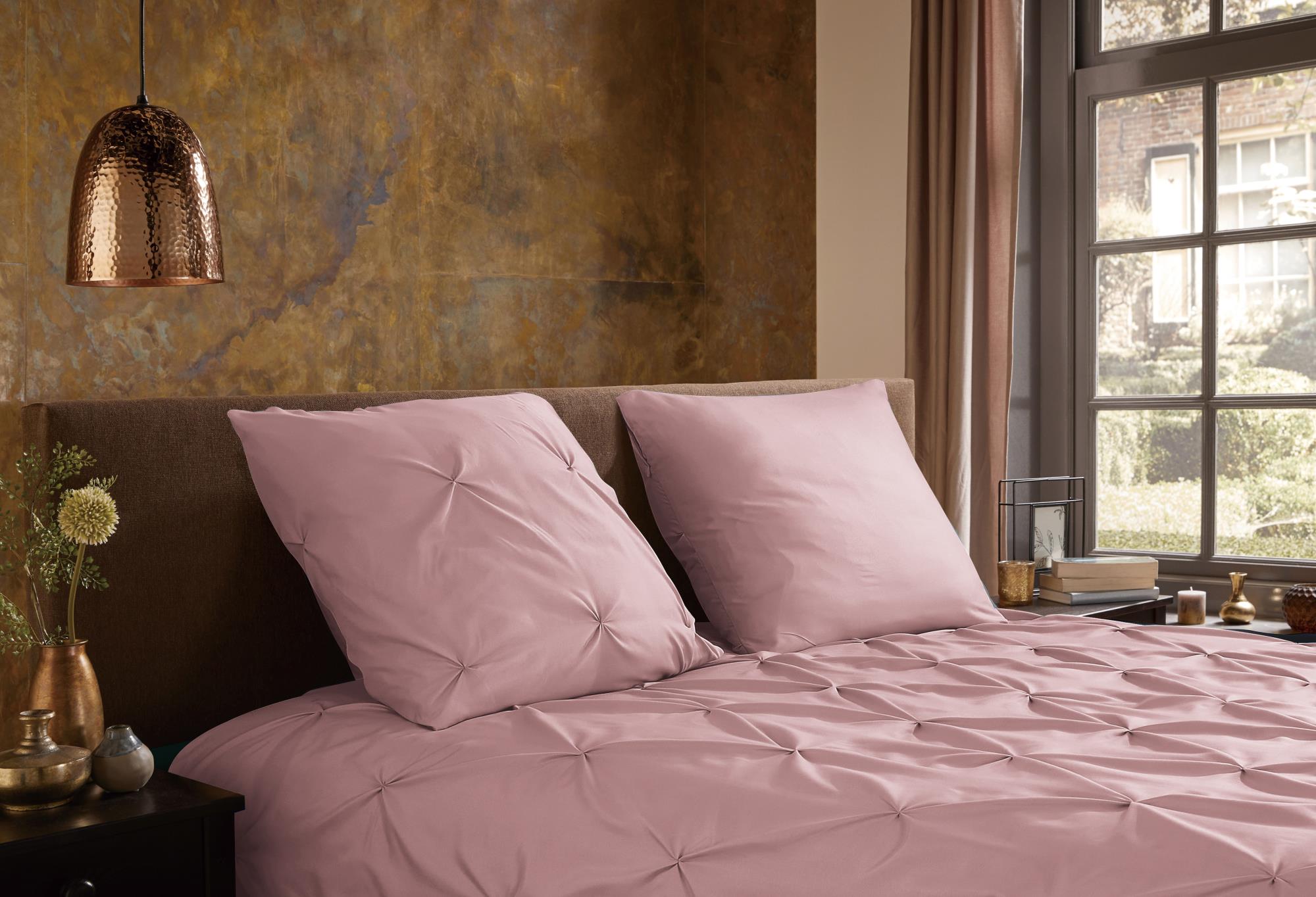 Pure dekbedovertrek Elegance - Roze - Microvezel