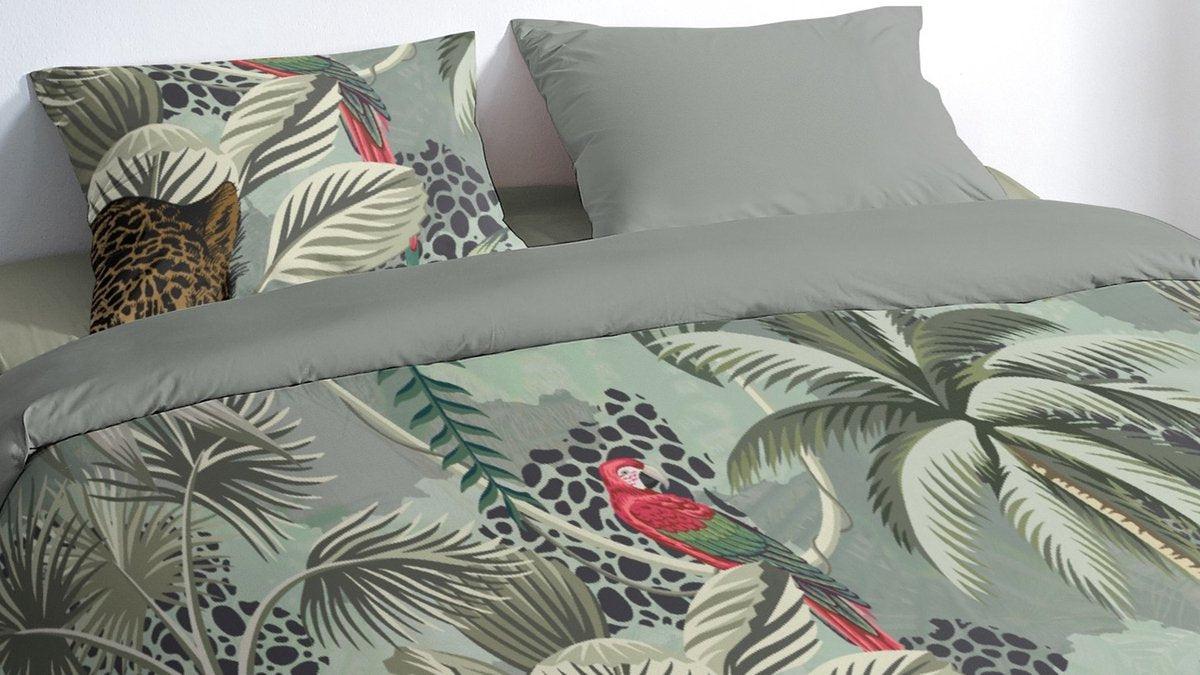 Pure dekbedovertrek Isla Green - Microvezel