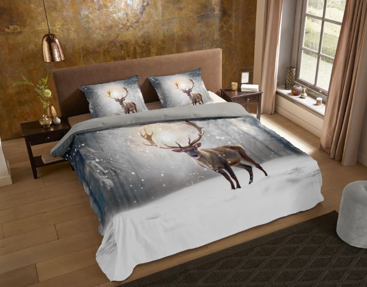 Pure dekbedovertrek Jeppe edelhert - microvezel