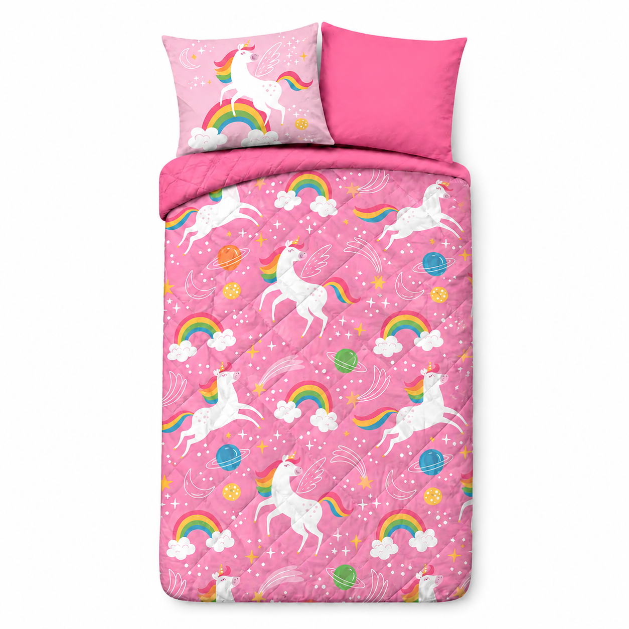 Pure kinderdekbed zonder overtrek Bella - Incl. kussensloop - 140x200 cm