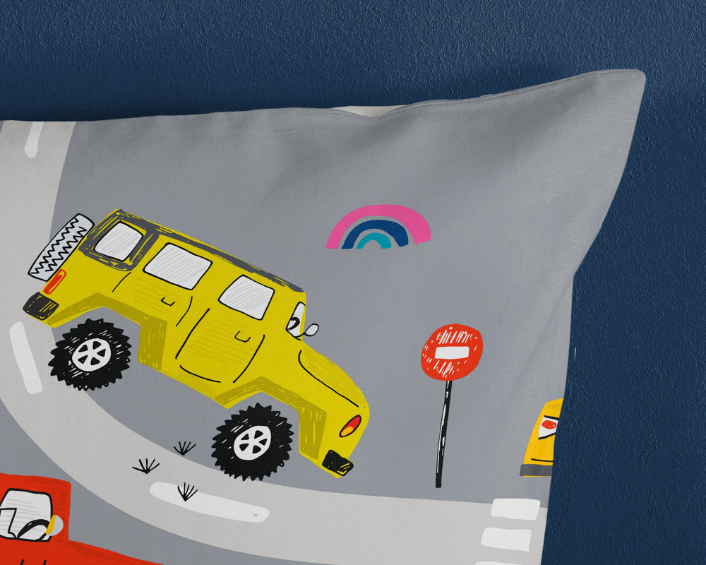 Pure kinderdekbedovertrek Voyage - microvezel - eenpersoons