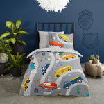 Pure kinderdekbedovertrek Voyage - microvezel - eenpersoons (140x220 + 60x70 cm)