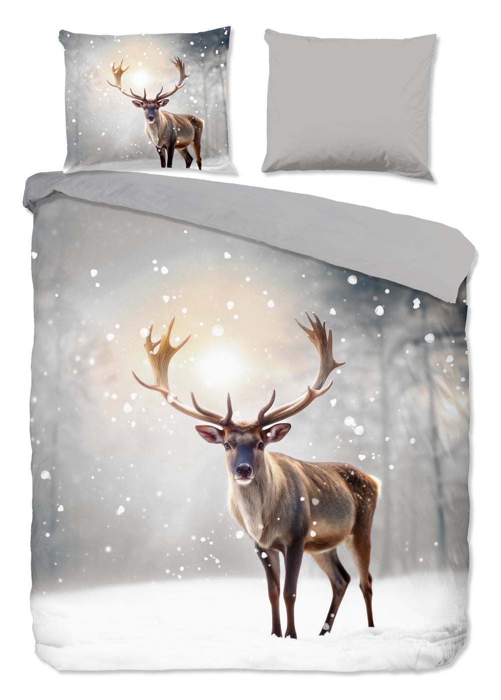 Pure dekbedovertrek Jeppe edelhert - microvezel