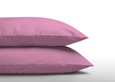Kussensloop 60x70 cm (Per 2 st) - katoen - roze