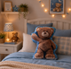 Sierkussen teddybeer