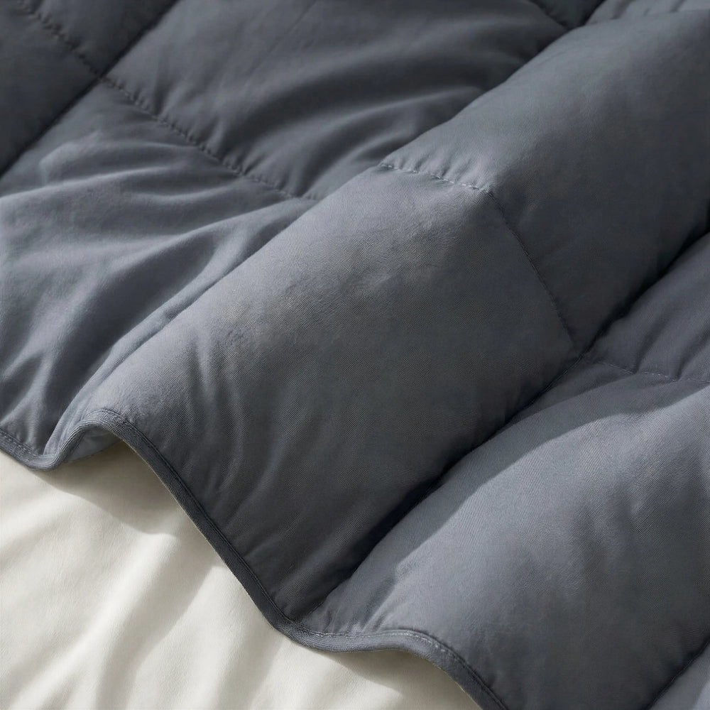 Primaviera Deluxe Lazy Dekbed zonder overtrek - Percale Katoen - Antraciet