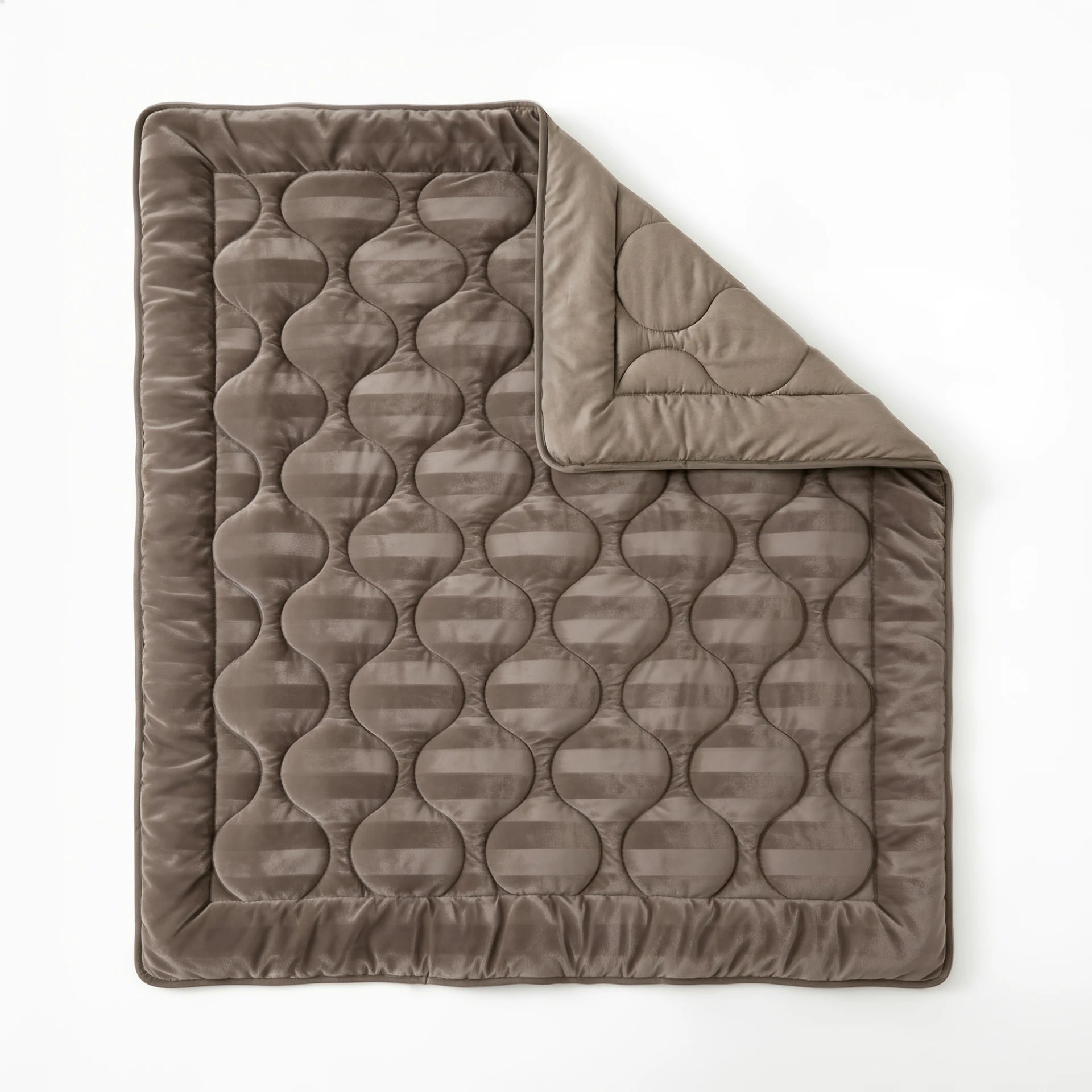 Sleeptime Lazy dekbed zonder overtrek Hotel Velvet excl. kussensloop - Taupe