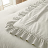 Sleeptime Lazy dekbed zonder overtrek Ruffles excl. kussensloop - Gebroken Wit