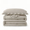 Sleeptime Lazy dekbed zonder overtrek Ruffles excl. kussensloop - Beige/Grijs