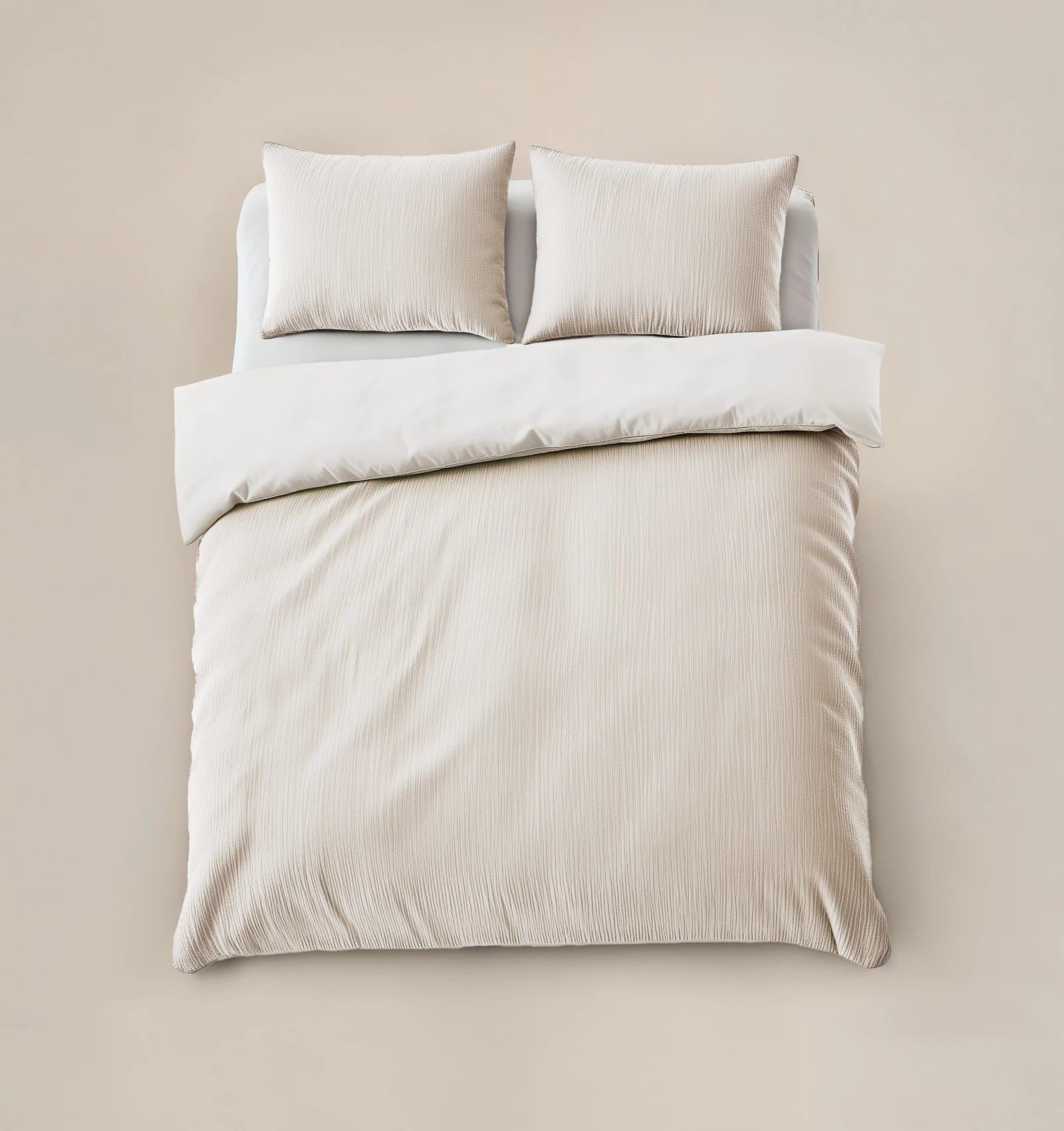 Sleeptime Velvet Cartier dekbedovertrek - crème