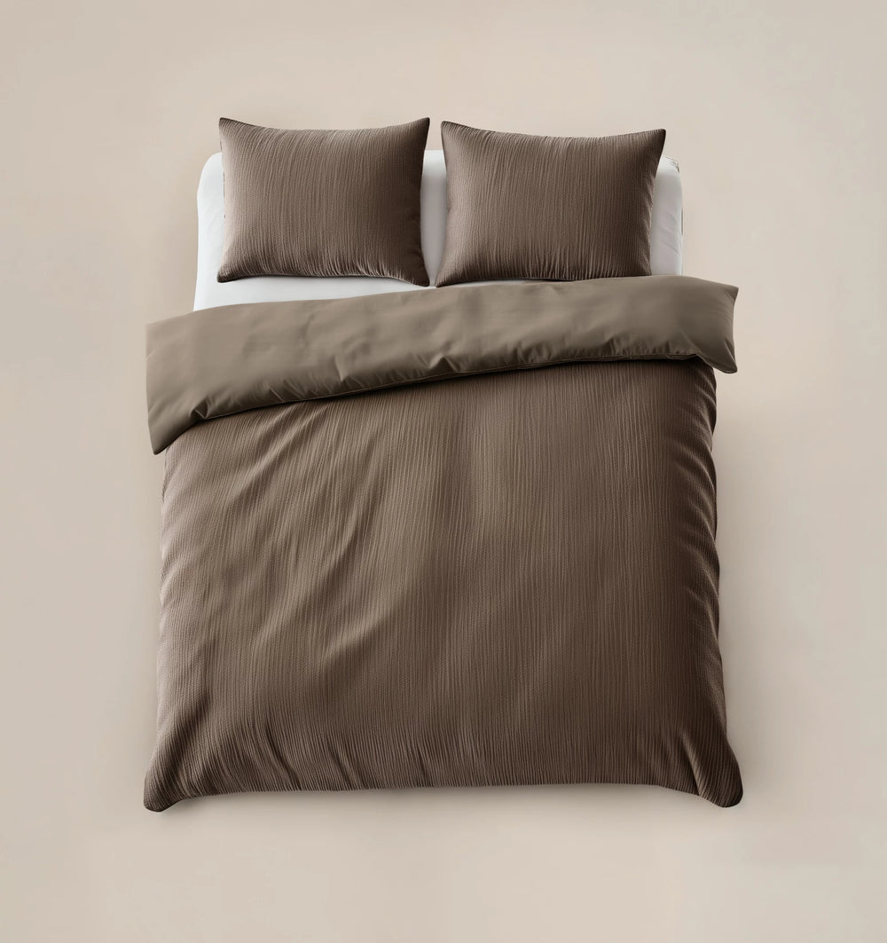 Sleeptime Velvet Cartier dekbedovertrek - taupe