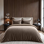 Sleeptime Velvet Cartier dekbedovertrek - taupe