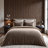 Sleeptime Velvet Cartier dekbedovertrek - taupe
