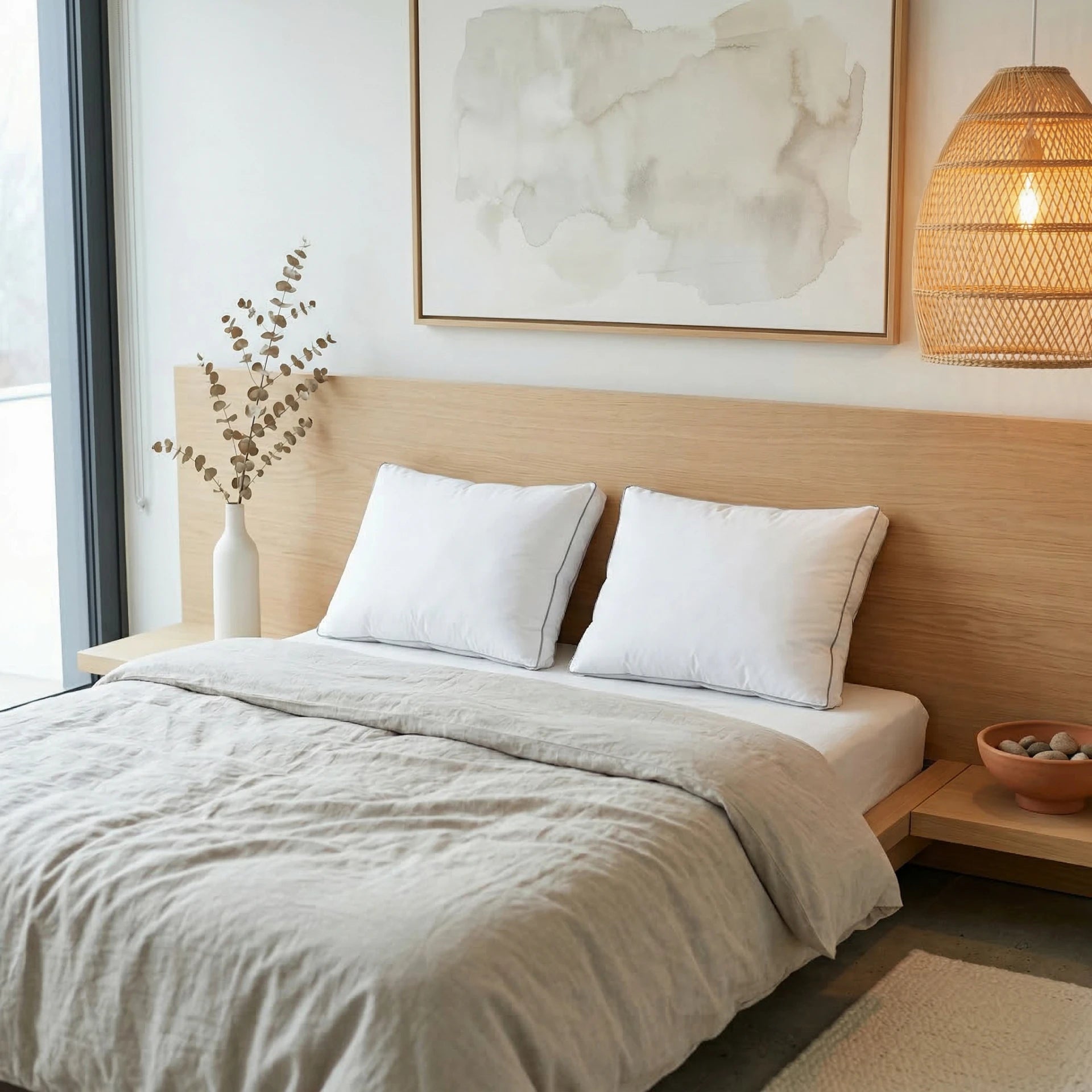 Sleeptime Boxkussen - Set van 2 stuks - 50x60 cm - in situatie