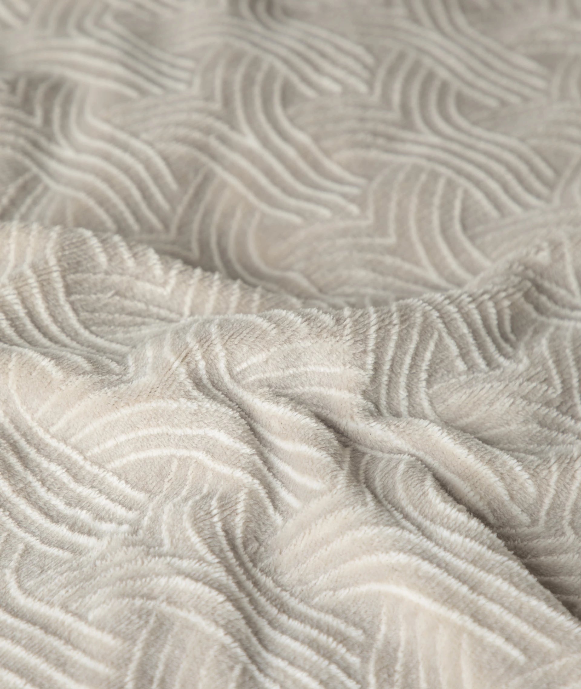 Sleeptime Flanel Art - Beige - Flanel Fleece