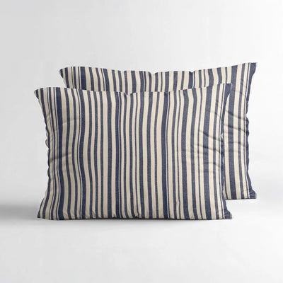 Sleeptime Lazy Kussensloop Stripy - Katoen - 2st. 60x70 cm