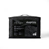 Sleeptime Velvet Lazy dekbed zonder overtrek incl. kussensloop - Zwart
