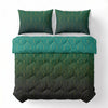 Sleeptime Lazy dekbed zonder overtrek Bowen incl. kussensloop - groen - bovenaanzicht