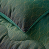 Sleeptime Lazy dekbed zonder overtrek Bowen incl. kussensloop - groen - detail