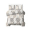 Sleeptime Lazy dekbed zonder overtrek Checkered - Excl. kussensloop