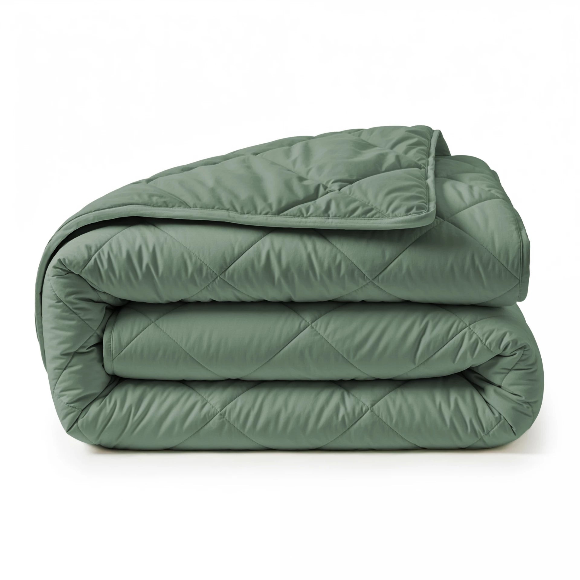 Sleeptime Lazy dekbed zonder overtrek Diamond incl. kussensloop - Groen