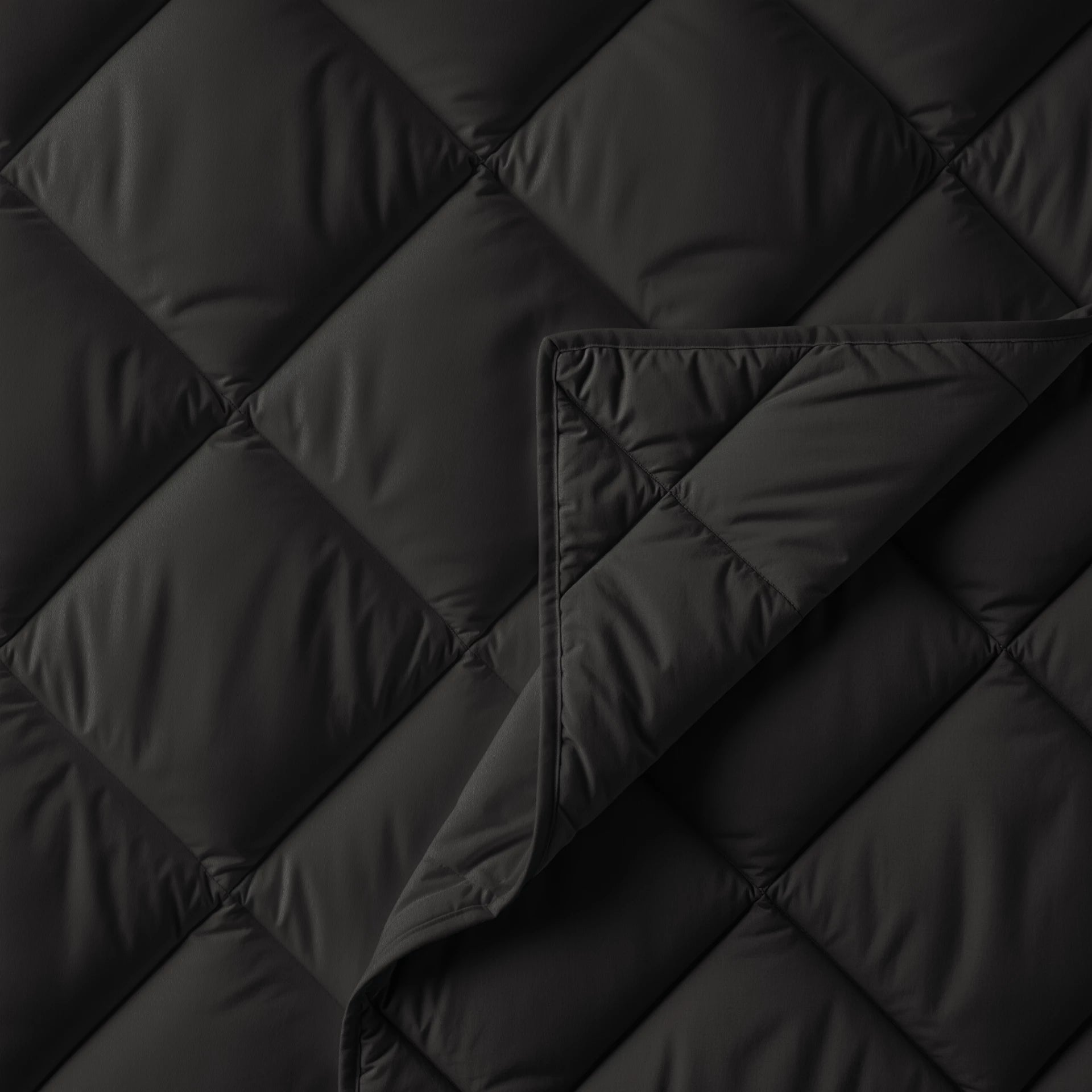 Sleeptime Lazy dekbed zonder overtrek Diamond incl. kussensloop - Zwart