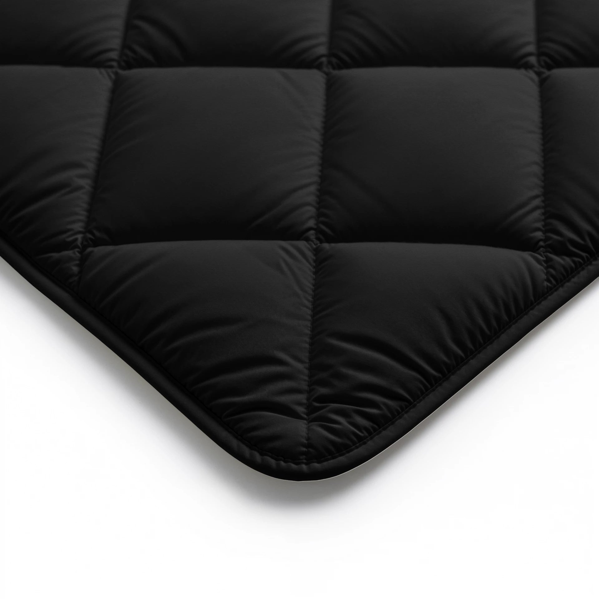 Sleeptime Lazy dekbed zonder overtrek Diamond incl. kussensloop - Zwart/Zee blauw