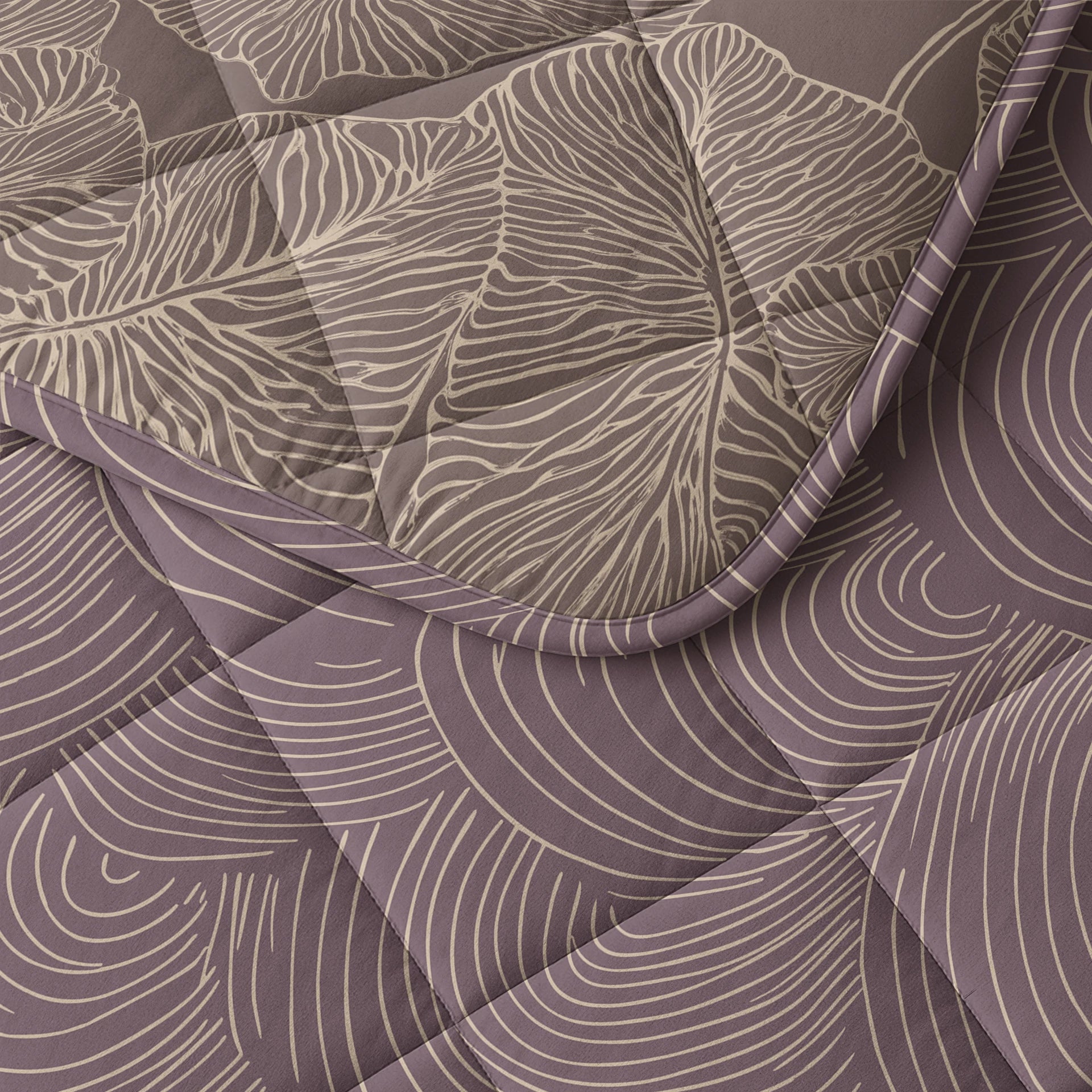 Sleeptime Lazy dekbed zonder overtrek Dreamy incl. kussensloop - Mauve