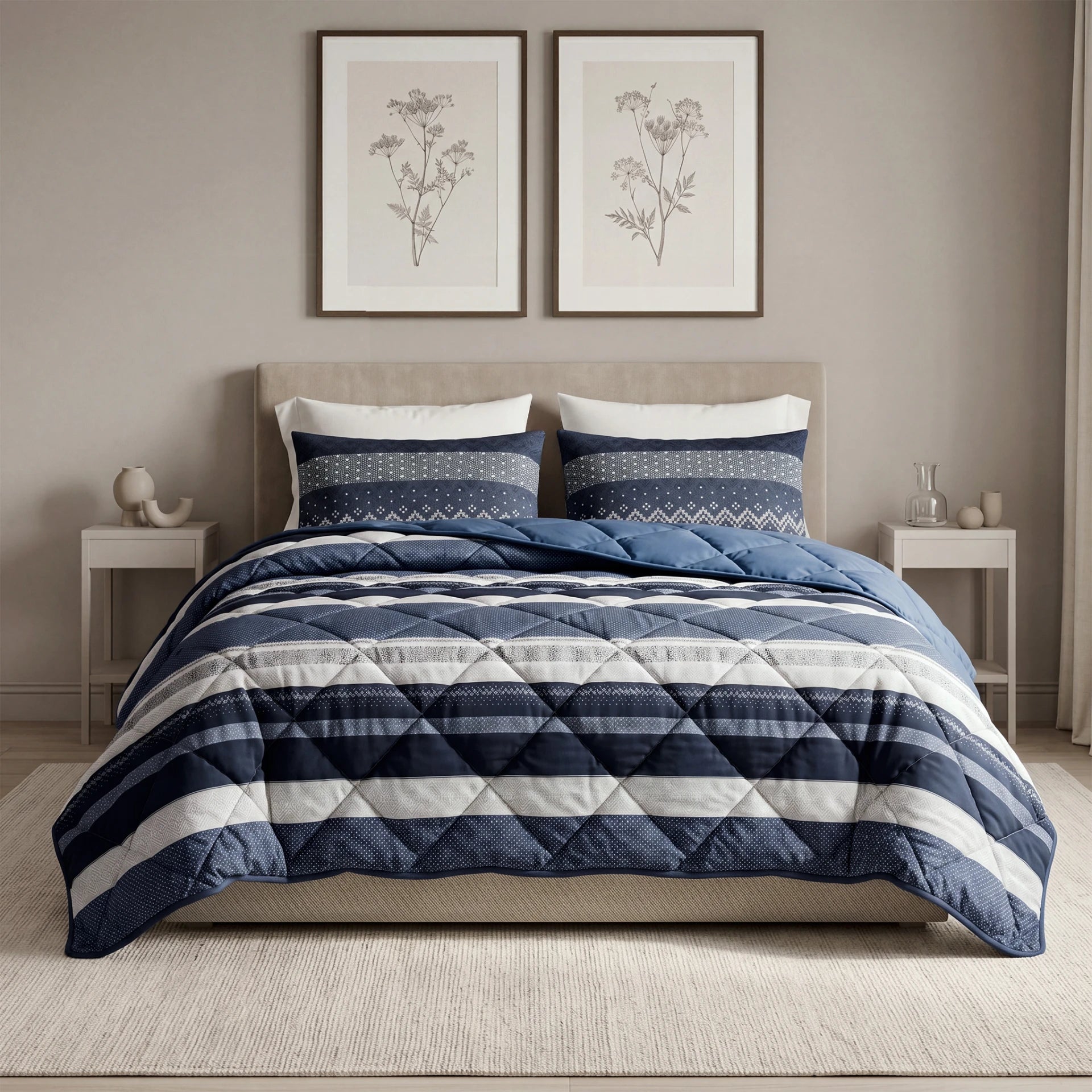 Sleeptime Lazy dekbed zonder overtrek Elisabeth incl. kussensloop - sfeerimpressie