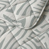 Sleeptime Lazy dekbed zonder overtrek Eran incl. kussensloop - groen - detail