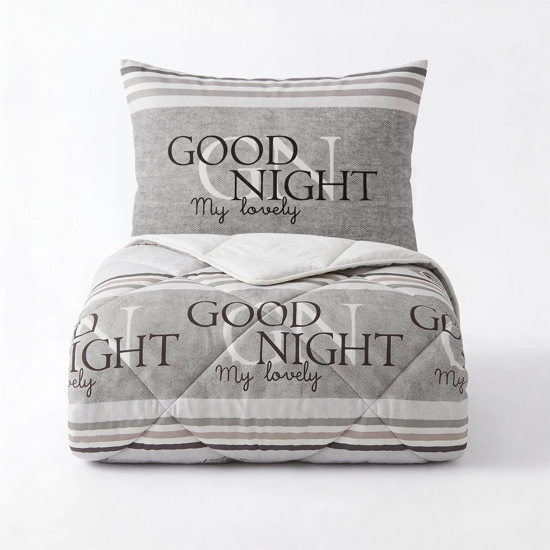Sleeptime Lazy dekbed zonder overtrek Goodnight incl. kussensloop