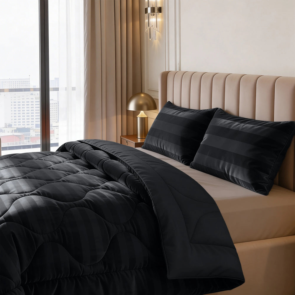 Sleeptime Lazy dekbed zonder overtrek Hotel Velvet excl. kussensloop - Antraciet - kamer