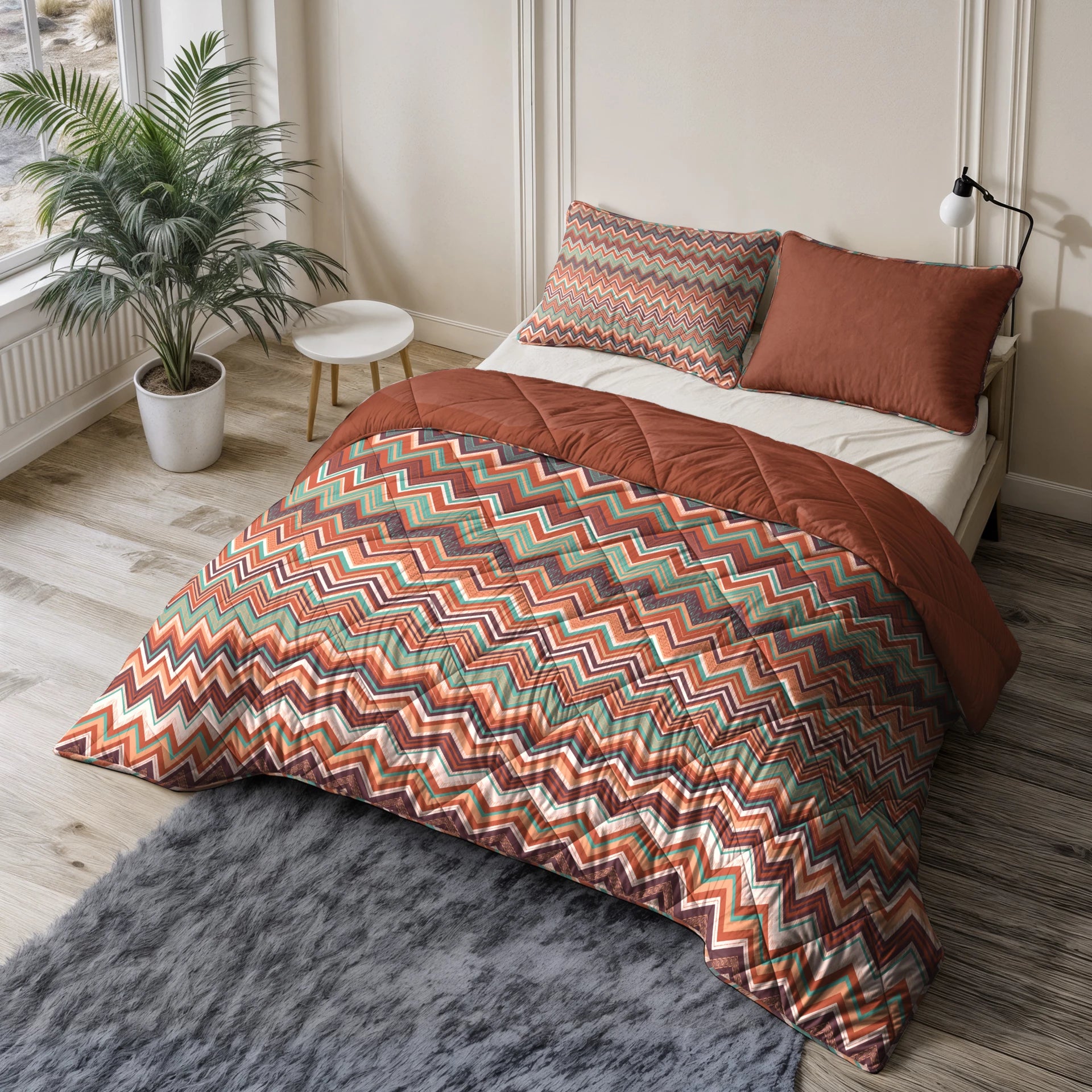 Sleeptime Lazy dekbed zonder overtrek Indra incl. kussensloop - Multi