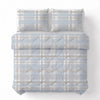 Sleeptime Lazy dekbed zonder overtrek Lilou incl. kussensloop - blauw - bovenaanzicht