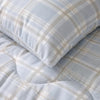 Sleeptime Lazy dekbed zonder overtrek Lilou incl. kussensloop - blauw - detail