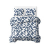 Sleeptime Lazy dekbed zonder overtrek Mado incl. kussensloop - Wit/blauw - boven