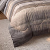 Sleeptime Lazy dekbed zonder overtrek Marcus incl. kussensloop - taupe - detailfoto