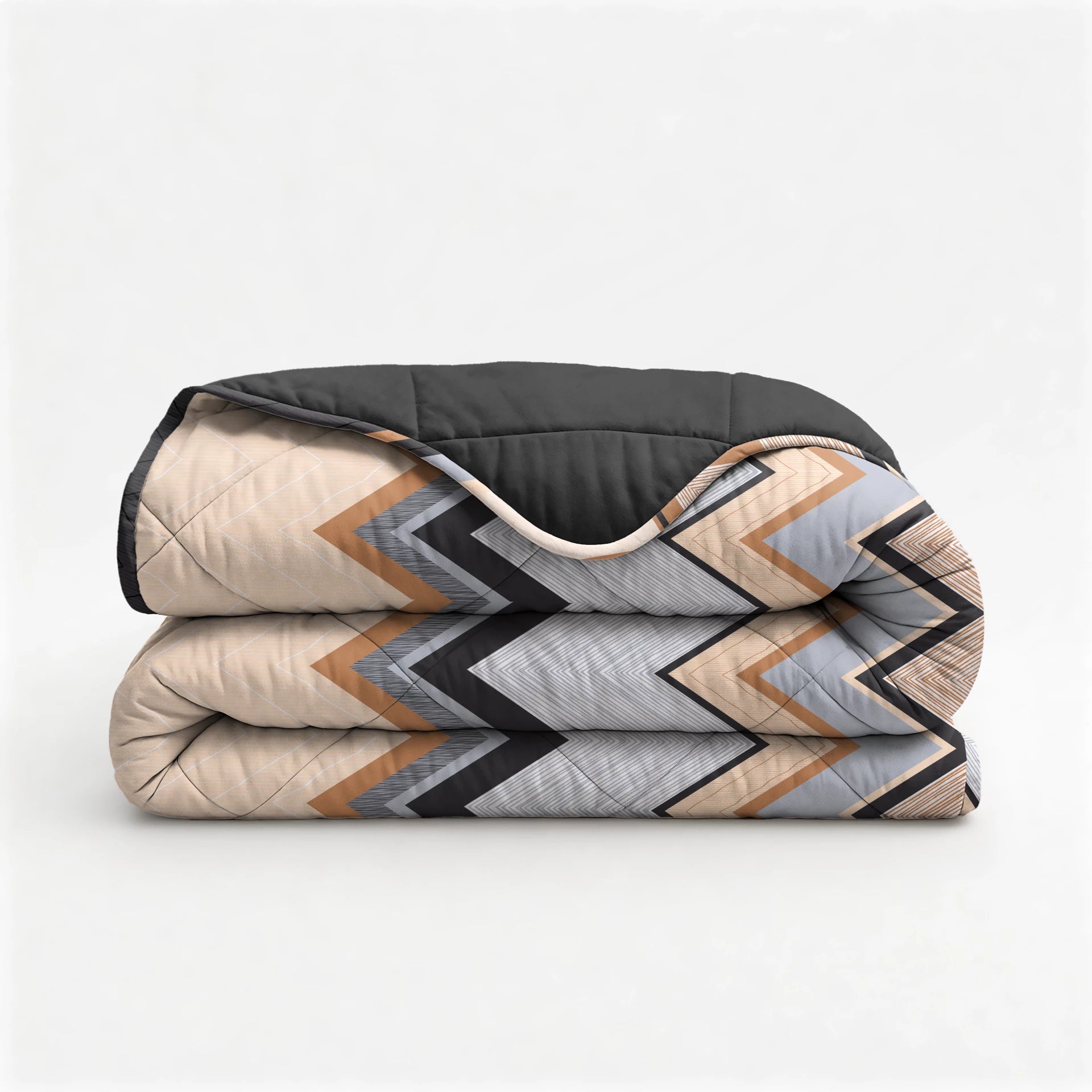 Sleeptime Lazy dekbed zonder overtrek Mikas incl. kussensloop - Blauw/Zand