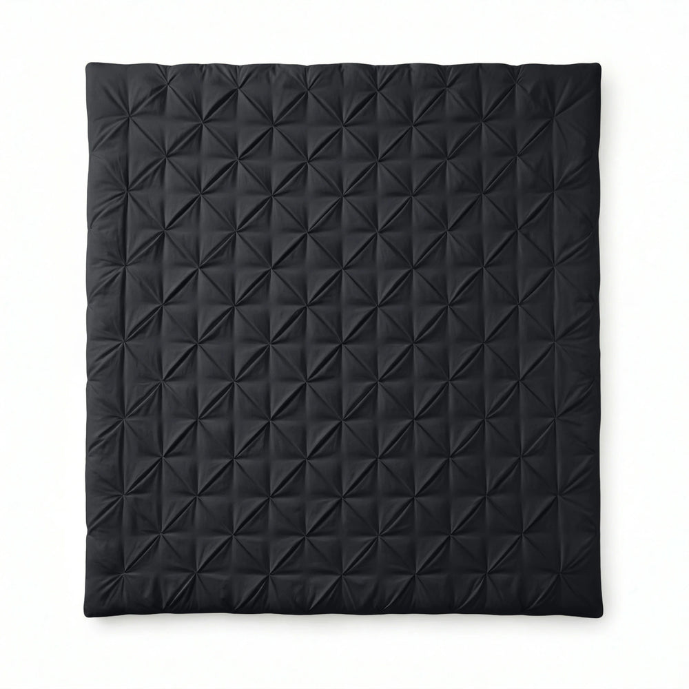 Sleeptime Lazy dekbed zonder overtrek Pintuck - Excl. kussensloop - Antraciet - deken