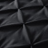 Sleeptime Lazy dekbed zonder overtrek Pintuck - Excl. kussensloop - Antraciet - detail stof