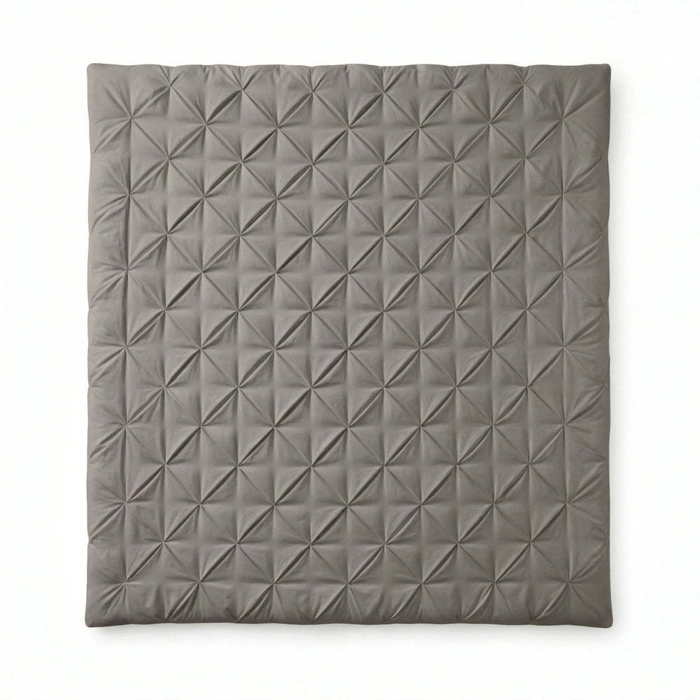 Sleeptime Lazy dekbed zonder overtrek Pintuck - Excl. kussensloop - Grijs - dekbed