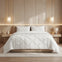 Sleeptime Lazy dekbed zonder overtrek Pintuck - Excl. kussensloop - Off White