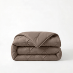 Sleeptime Lazy dekbed zonder overtrek Pintuck - Excl. kussensloop - Taupe
