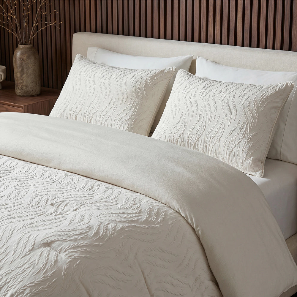 Sleeptime Lazy dekbed zonder overtrek Rafa - Incl. kussensloop - Beige - bedfoto