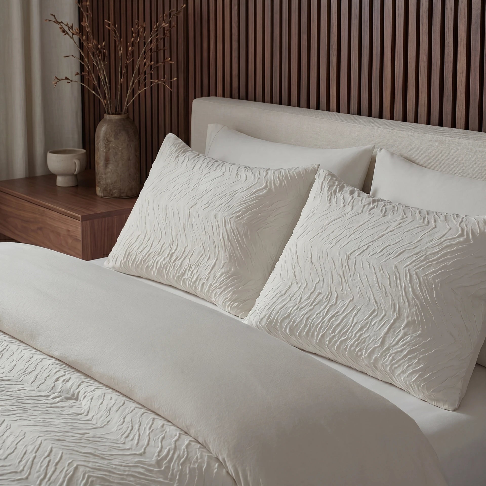 Sleeptime Lazy dekbed zonder overtrek Salva - Incl. kussensloop - Beige - bed
