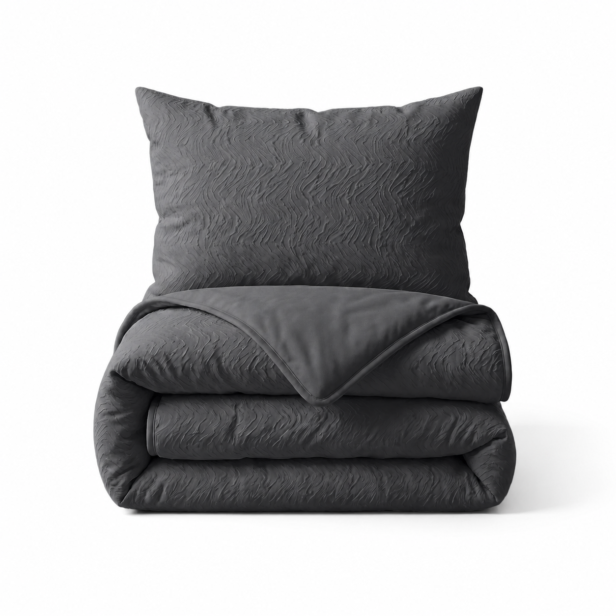 Sleeptime Lazy dekbed zonder overtrek Salva - Incl. kussensloop - Grijs - met sloop
