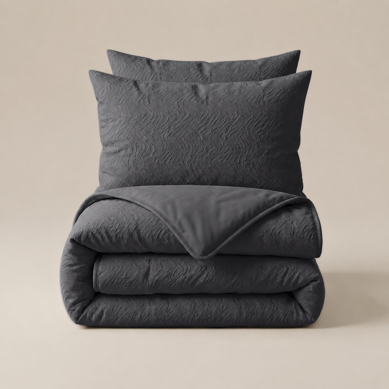 Sleeptime Lazy dekbed zonder overtrek Salva - Incl. kussensloop - Grijs - tweepersoons