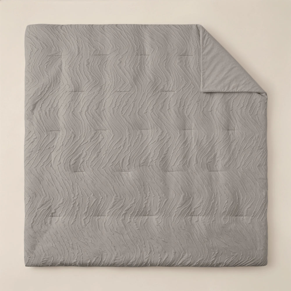 Sleeptime Lazy dekbed zonder overtrek Salva - Incl. kussensloop - Taupe - dekbed